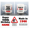 Funny 80th Birthday Mug for Him