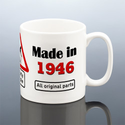 Funny 80th Birthday Mug for Him