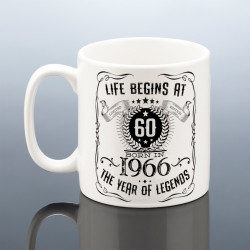 60th Birthday Mug for Him