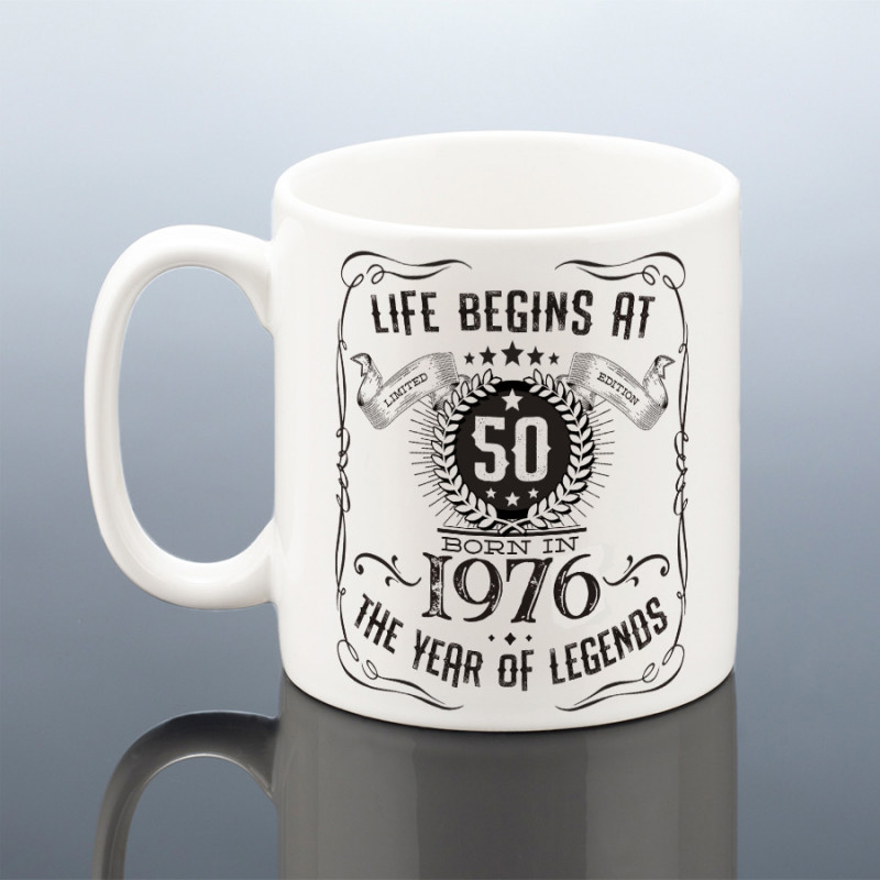 50th Birthday Mug for Him