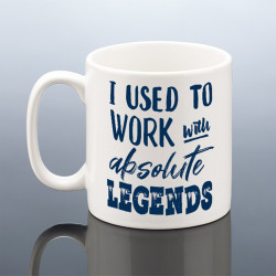 LEAVING WORK MUG for Men