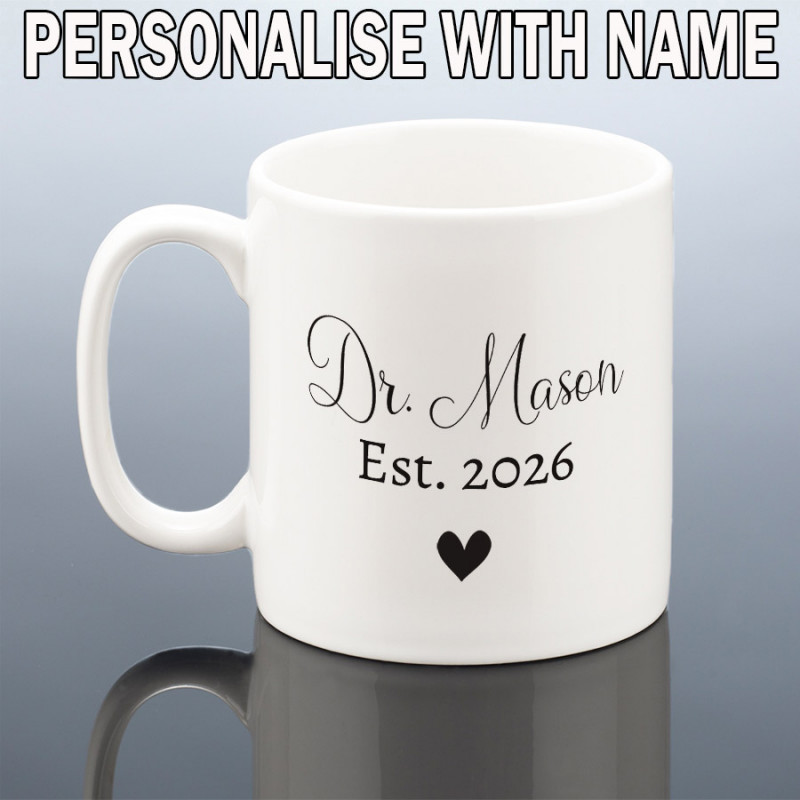 Personalised PhD Mug for Her