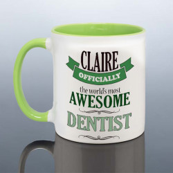 Personalised Dentist Mug