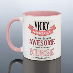 Personalised Nurse Mug