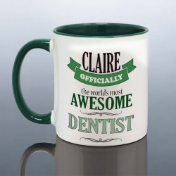 Personalised Dentist Mug