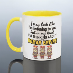 Roman Empire Mug - Ancient History Enthusiast Birthday Gift - History Lover Cup