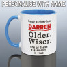 Funny 40th Birthday Mug for Him
