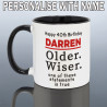 Funny 40th Birthday Mug for Him