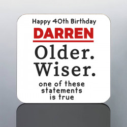 Funny 40th Birthday Mug for Him