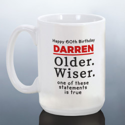Funny 60th Birthday Mug for Him