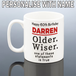 Funny 60th Birthday Mug for Him
