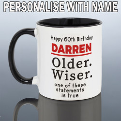 Funny 60th Birthday Mug for Him