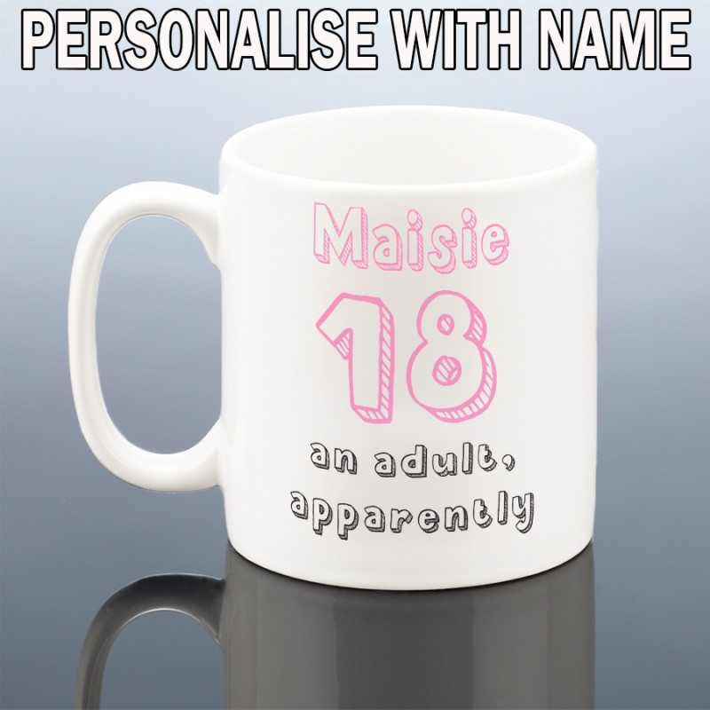 Funny 18th BIRTHDAY MUG for Her