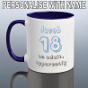 Funny 18th BIRTHDAY MUG for Him