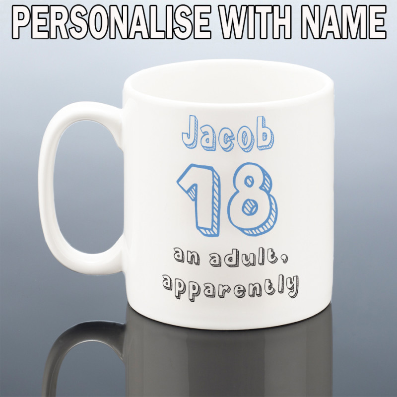 Funny 18th BIRTHDAY MUG for Him