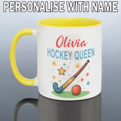 Personalised Hockey Mug for Her