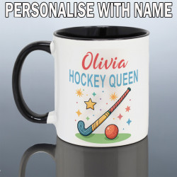 Personalised Hockey Mug for Her
