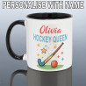 Personalised Hockey Mug for Her