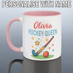 Personalised Hockey Mug for Her