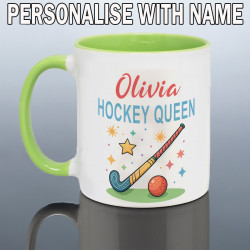 Personalised Hockey Mug for Her