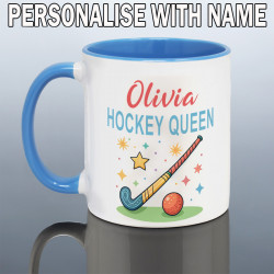 Personalised Hockey Mug for Her