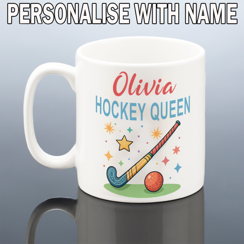 Personalised Hockey Mug for Her
