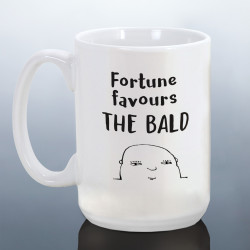 Funny Mug for Bald Men
