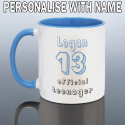 13th Birthday Mug Boys