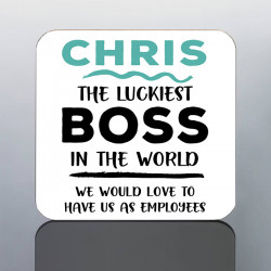 FUNNY BOSS MUG - Boss Birthday Gift - Manager Team Leader Thank You Gift - Personalised Employer Cup