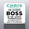 FUNNY BOSS MUG - Boss Birthday Gift - Manager Team Leader Thank You Gift - Personalised Employer Cup