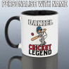 Cricket Legend Mug