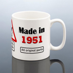 Funny 75th Birthday Mug for Him