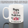 Personalised 65th Birthday Mug for Her