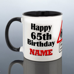 Funny 65th Birthday Mug for Him