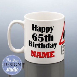 Funny 65th Birthday Mug for Him