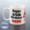 Funny 65th Birthday Mug for Him