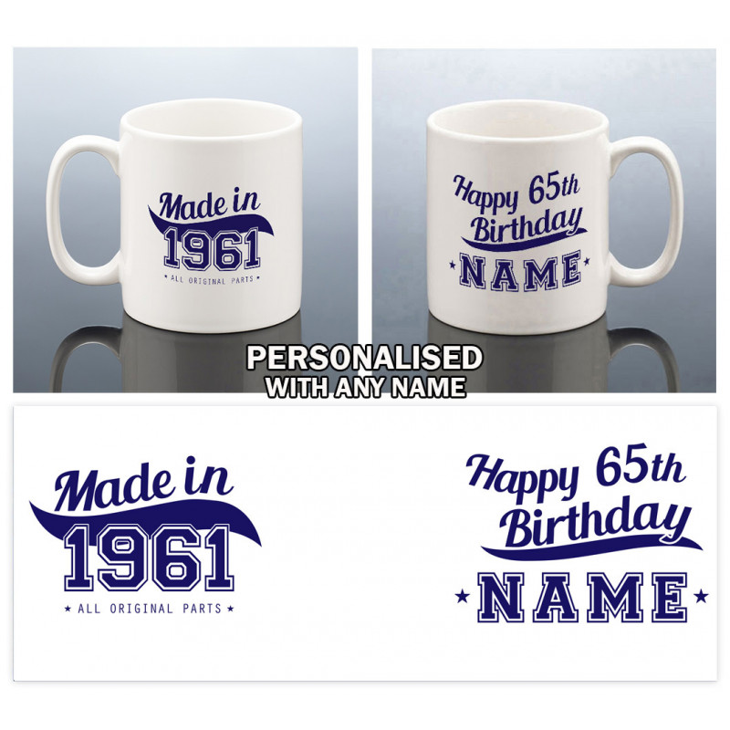 65th Birthday Mug for Him