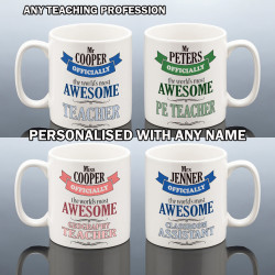 Personalised TEACHER MUG