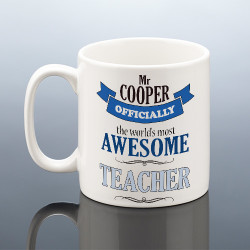Personalised TEACHER MUG