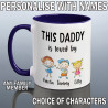 Personalised Grandad Mug