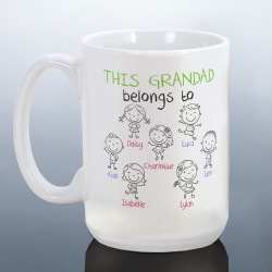 This Grandad Belongs To Mug