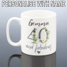 40th BIRTHDAY MUG for Her
