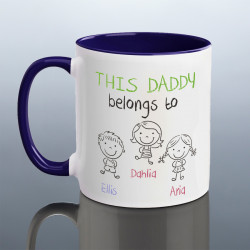 This Daddy Belongs To Mug