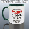 Funny 40th Birthday Mug for Him