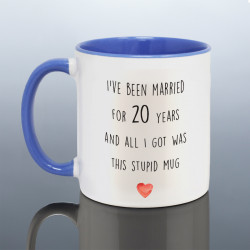 20th Wedding Anniversary Mug
