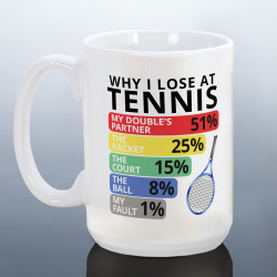 Funny Tennis Mug