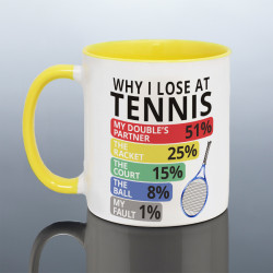 Funny Tennis Mug
