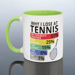 Funny Tennis Mug