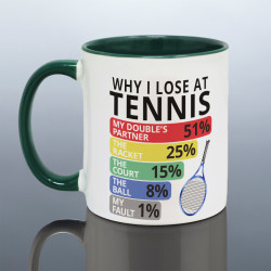 Funny Tennis Mug