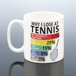 Funny Tennis Mug